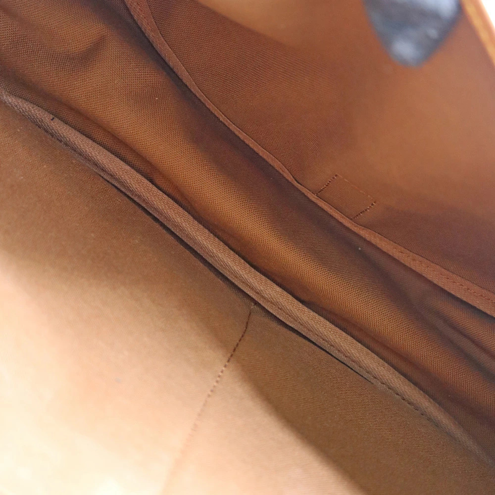 Louis Vuitton Saumur Shoulder Bag Monogram Brown